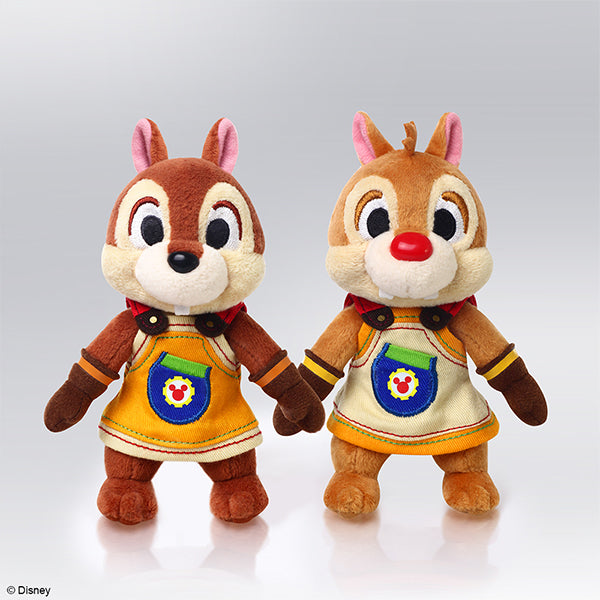 Square Enix Kingdom Hearts Series Plush KH III Chip & Dale JAPAN OFFICIAL