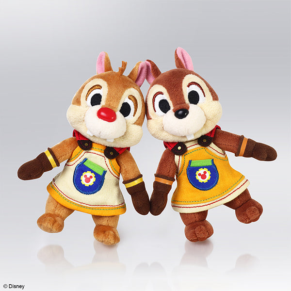 Square Enix Kingdom Hearts Series Plush KH III Chip & Dale JAPAN OFFICIAL