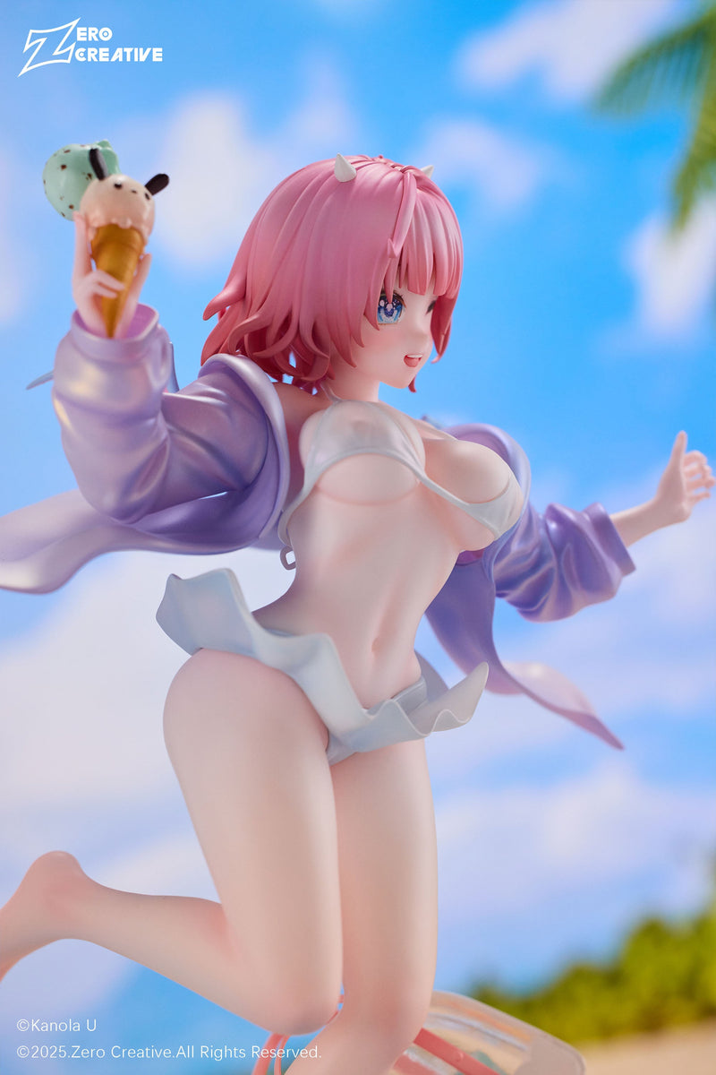 ¡Verano cero creativo! ¡Bikini! ¡Hermosa chica! Figura OFICIAL DE JAPÓN