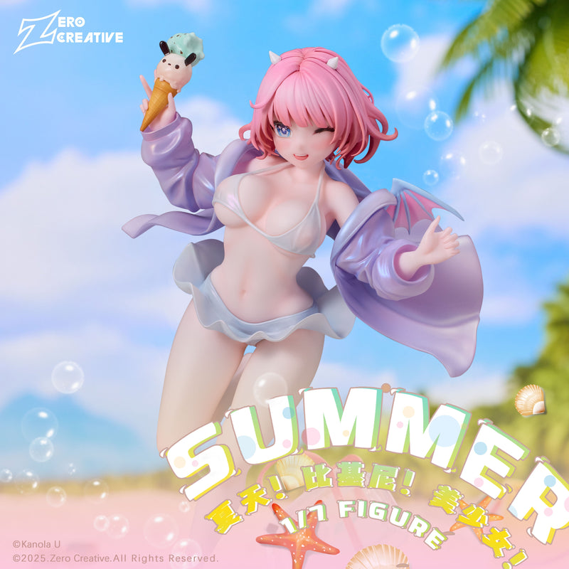 ¡Verano cero creativo! ¡Bikini! ¡Hermosa chica! Figura OFICIAL DE JAPÓN