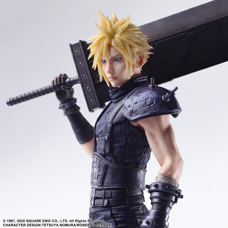 Square Enix Final Fantasy VII Remake STATIC ARTS Cloud Strife Figure JAPAN