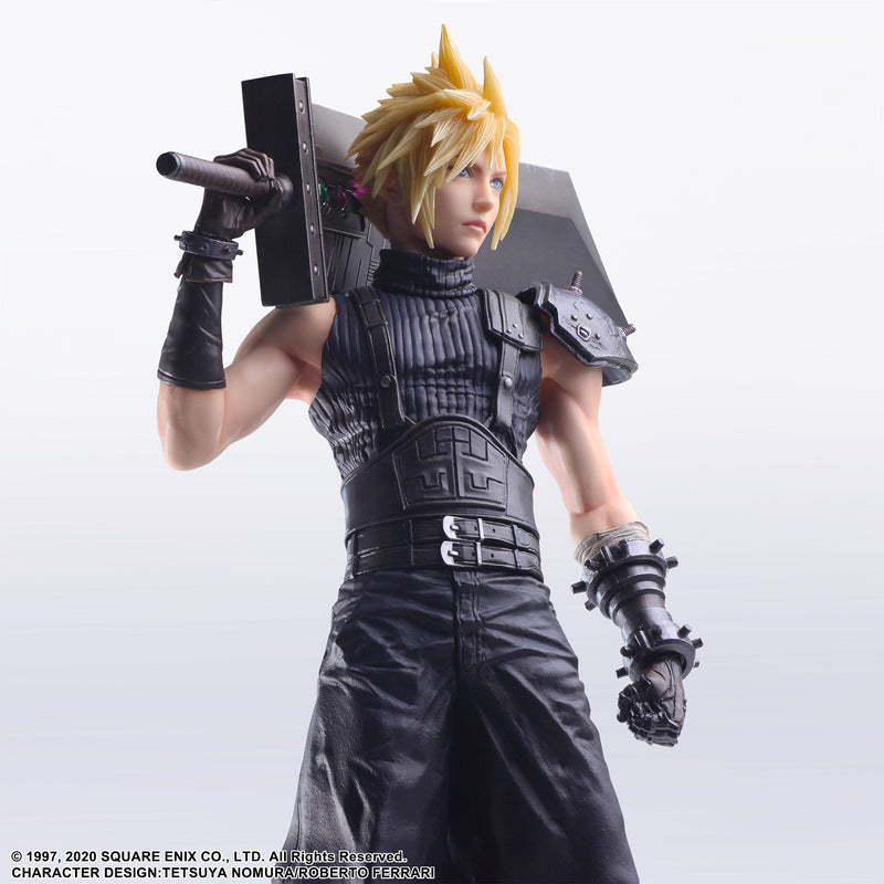 Square Enix Final Fantasy VII Remake STATIC ARTS Cloud Strife Figure JAPAN