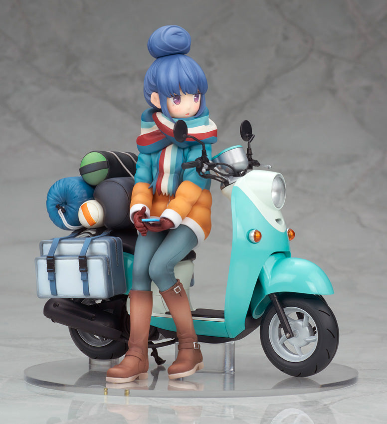 Alter Yuru Camp Rin Shima with Scooter 1/10 Figure JAPAN OFFICIAL