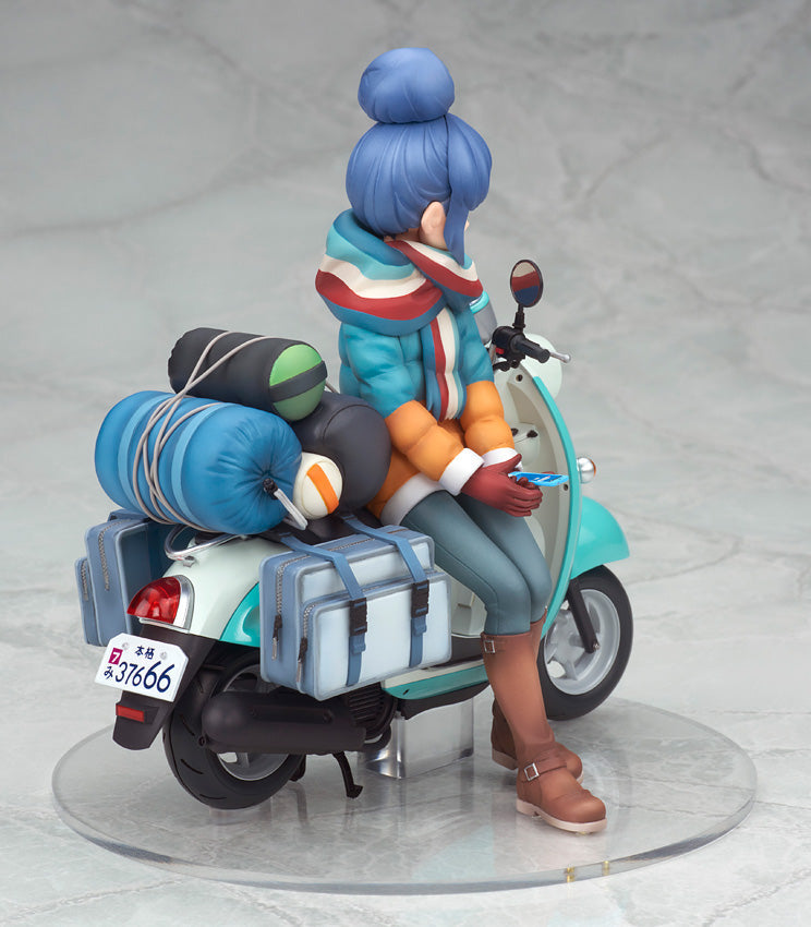 Alter Yuru Camp Rin Shima with Scooter 1/10 Figure JAPAN OFFICIAL