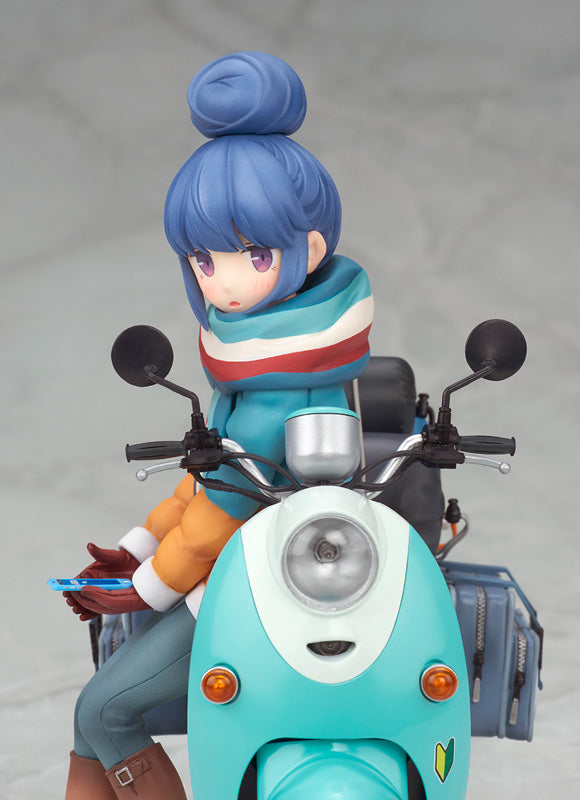 Alter Yuru Camp Rin Shima with Scooter 1/10 Figure JAPAN OFFICIAL