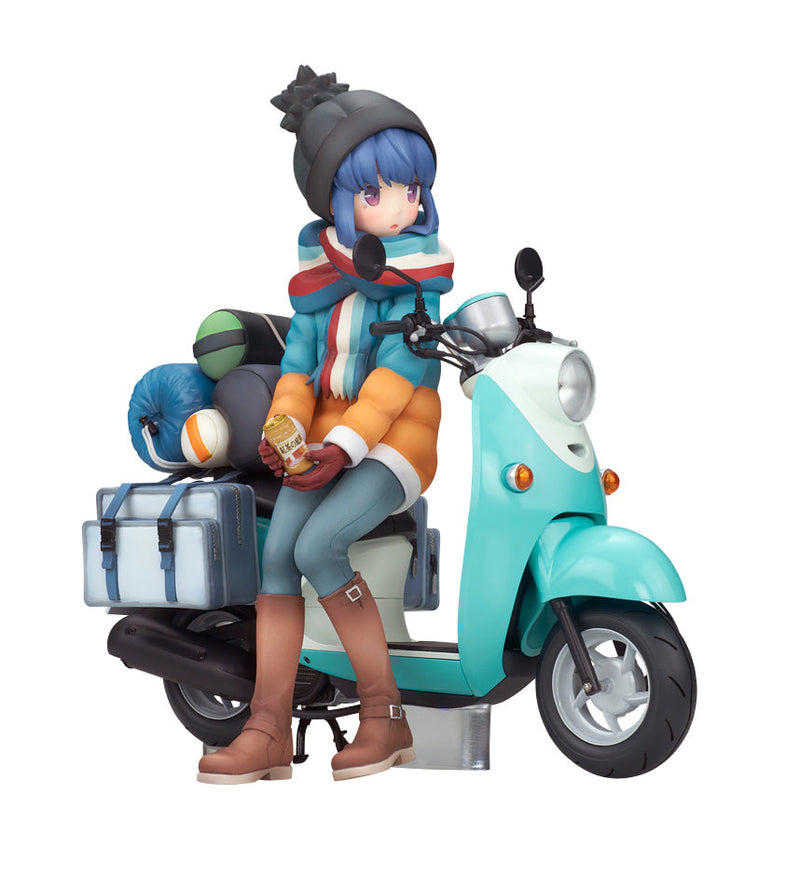 Alter Yuru Camp Rin Shima with Scooter 1/10 Figure JAPAN OFFICIAL