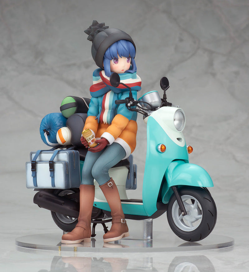 Alter Yuru Camp Rin Shima with Scooter 1/10 Figure JAPAN OFFICIAL
