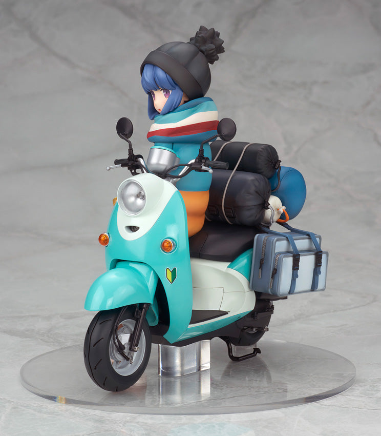 Alter Yuru Camp Rin Shima with Scooter 1/10 Figure JAPAN OFFICIAL