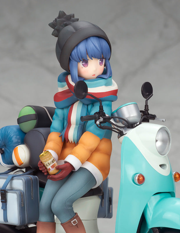 Alter Yuru Camp Rin Shima with Scooter 1/10 Figure JAPAN OFFICIAL