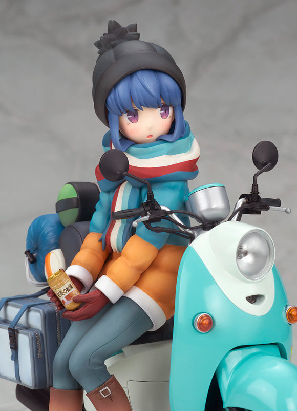 Alter Yuru Camp Rin Shima with Scooter 1/10 Figure JAPAN OFFICIAL