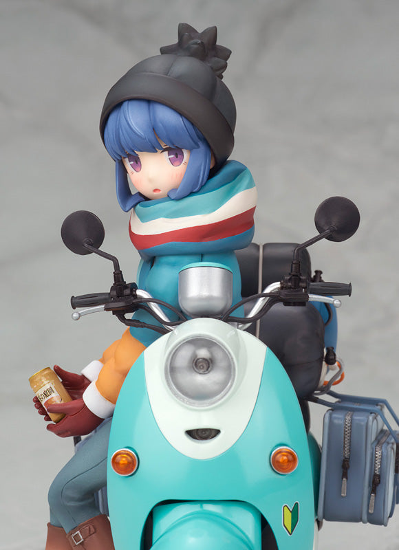 Alter Yuru Camp Rin Shima with Scooter 1/10 Figure JAPAN OFFICIAL