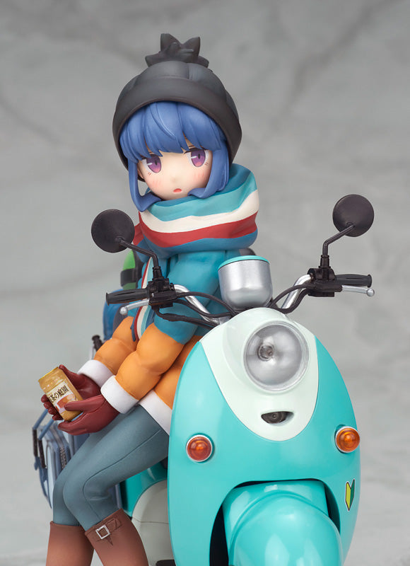 Alter Yuru Camp Rin Shima with Scooter 1/10 Figure JAPAN OFFICIAL