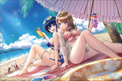 Rubber Mat V2 1833 Dolphin Wave Michiru & Shion Cool na Model no Vacance? ver.