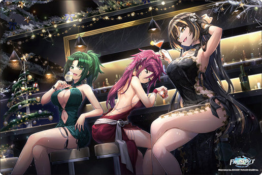 Rubber Mat V2 1834 Dolphin Wave Anri & Yuri & Amadea Otona na Christmas Night