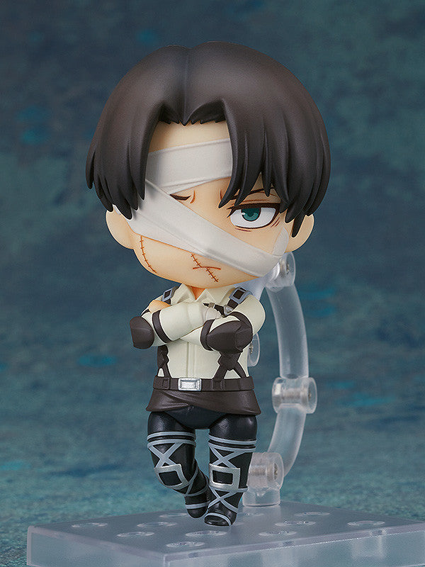 Ataque Nendoroid ao Titã Levi Ackerman A Temporada Final Ver. Figura de ação