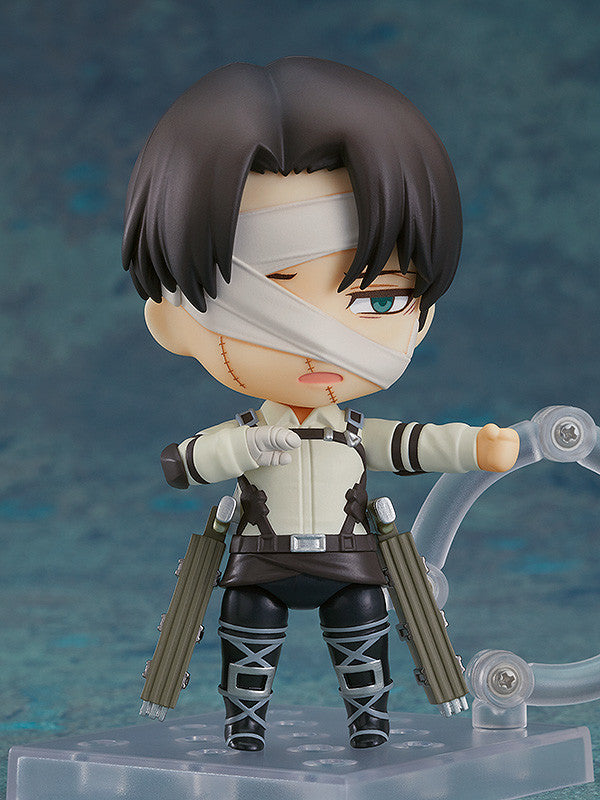 Ataque Nendoroid ao Titã Levi Ackerman A Temporada Final Ver. Figura de ação