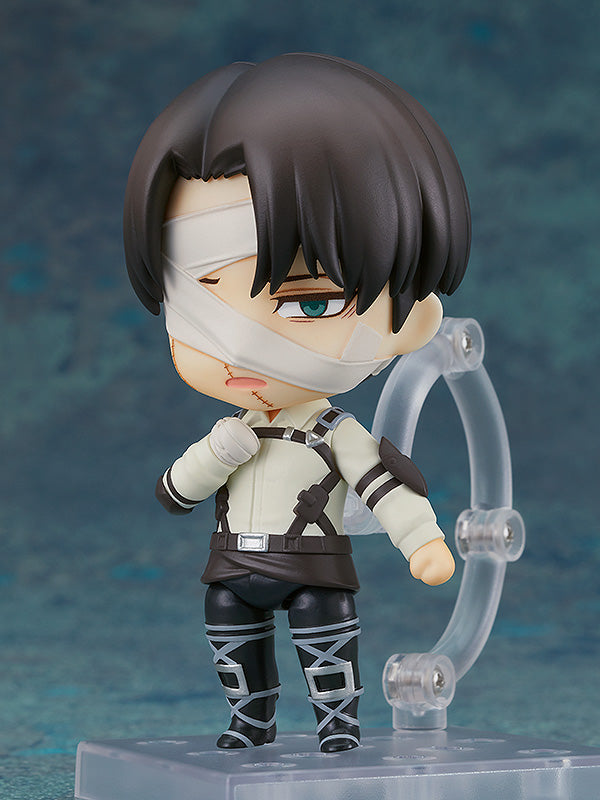 Ataque Nendoroid ao Titã Levi Ackerman A Temporada Final Ver. Figura de ação