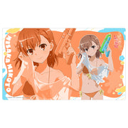 Toaru Kagaku no Railgun T Mikoto Misaka Water Fun Illustration Rubber Mat JAPAN