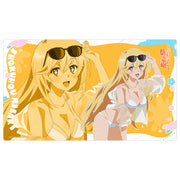 Toaru Kagaku no Railgun T Misaki Shokuhou Water Fun Illustration Rubber Mat