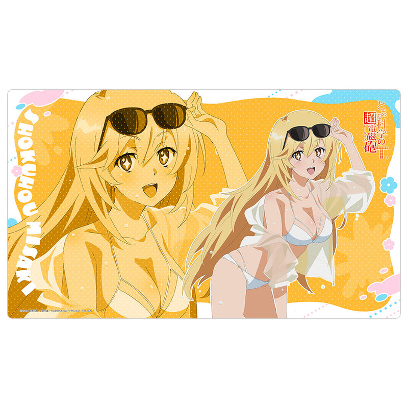Toaru Kagaku no Railgun T Misaki Shokuhou Water Fun Illustration Rubber Mat