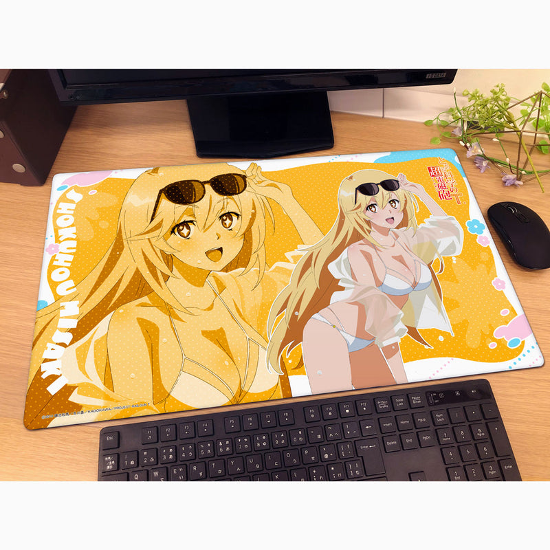 Toaru Kagaku no Railgun T Misaki Shokuhou Water Fun Illustration Rubber Mat