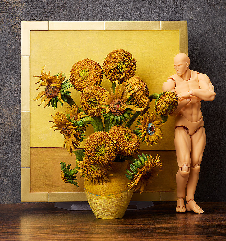 FREEing figma The Table Museum Sunflowers by Van Gogh Figure JAPAN OFFICIAL