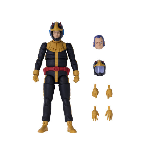 G.M.G. 15 Principality of Zeon Army Black Tri Stars Mash Normal Suit Figure