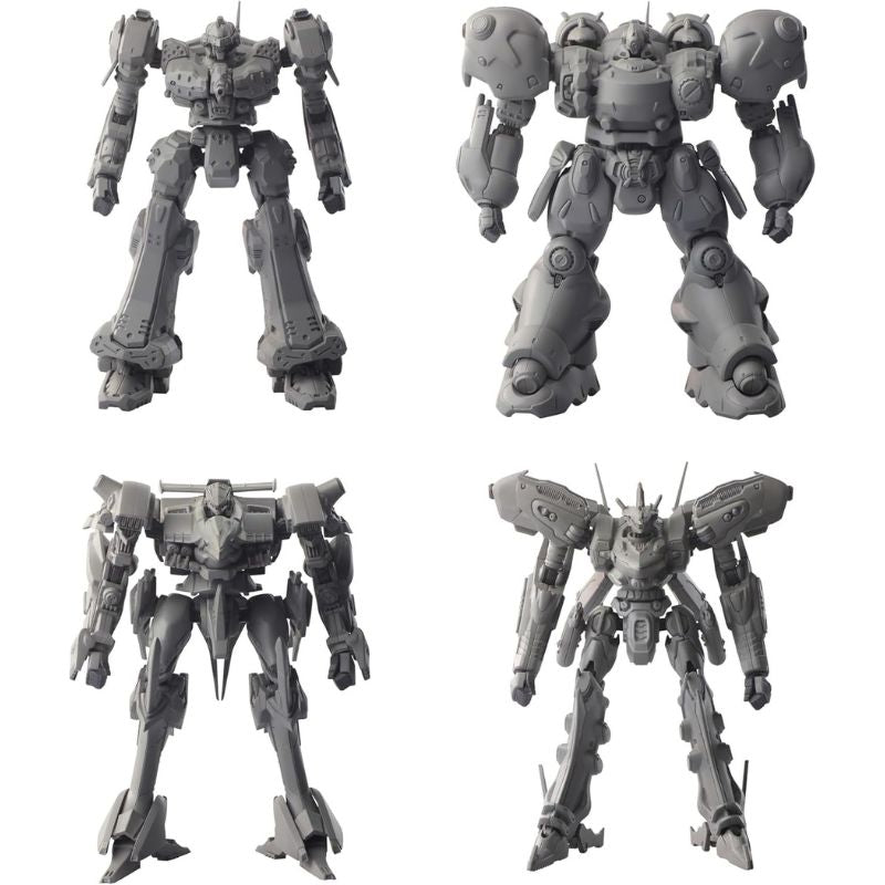 Armored Core Structure Arts Non Scale Model Kit Series Vol.2 All 4