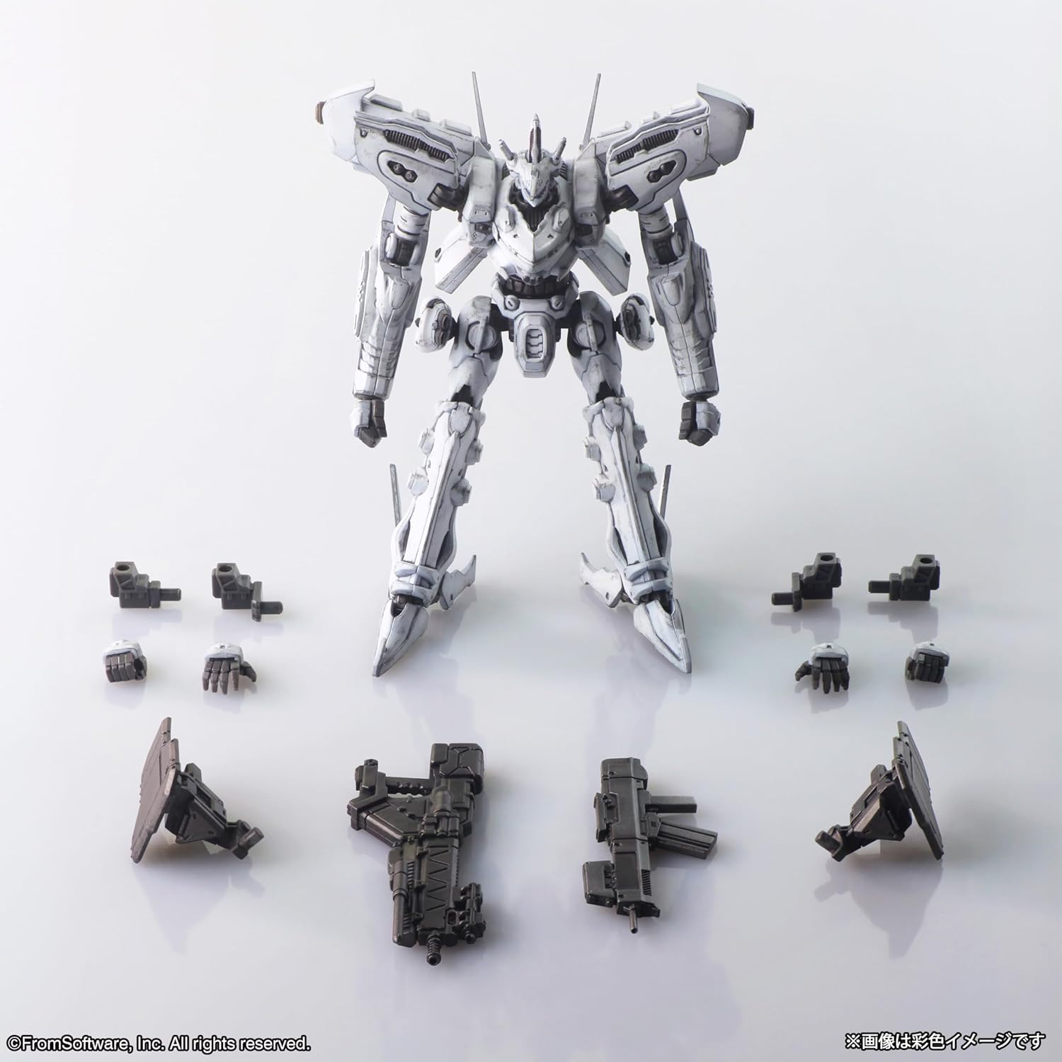 Armored Core Structure Arts Non Scale Model Kit Series Vol.2 All 4