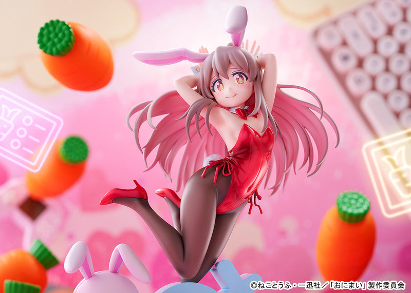 ques Q Onii-chan wa Oshimai! Mahiro Oyama Bunny Girl Style 1/7 Figure JAPAN