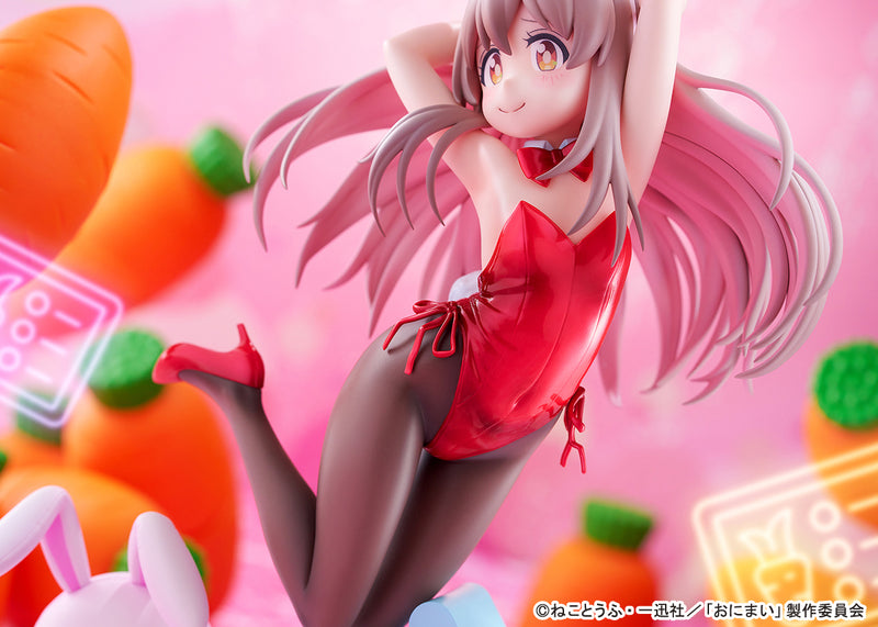 ques Q Onii-chan wa Oshimai! Mahiro Oyama Bunny Girl Style 1/7 Figure JAPAN