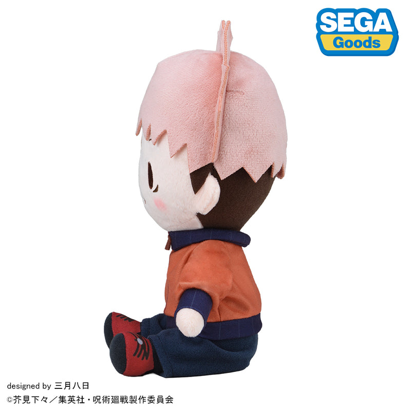 SEGA Fave Fuwapuchi Plush M Jujutsu Kaisen Culling Game Yuji Itadori JAPAN