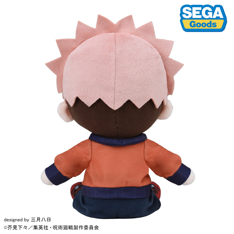 SEGA Fave Fuwapuchi Plush M Jujutsu Kaisen Culling Game Yuji Itadori JAPAN