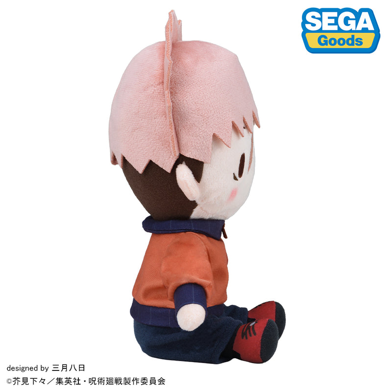 SEGA Fave Fuwapuchi Plush M Jujutsu Kaisen Culling Game Yuji Itadori JAPAN