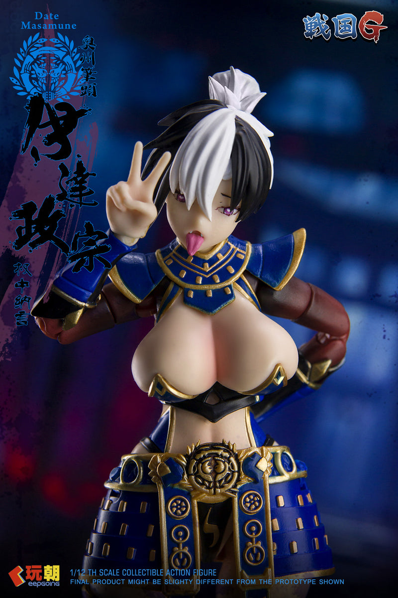 KEEPGOING Studio Sengoku G Series Masamune Date 1/12 Action Figure JAPAN
