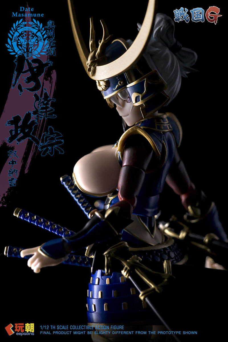 KEEPGOING Studio Sengoku G Series Masamune Date 1/12 Action Figure JAPAN