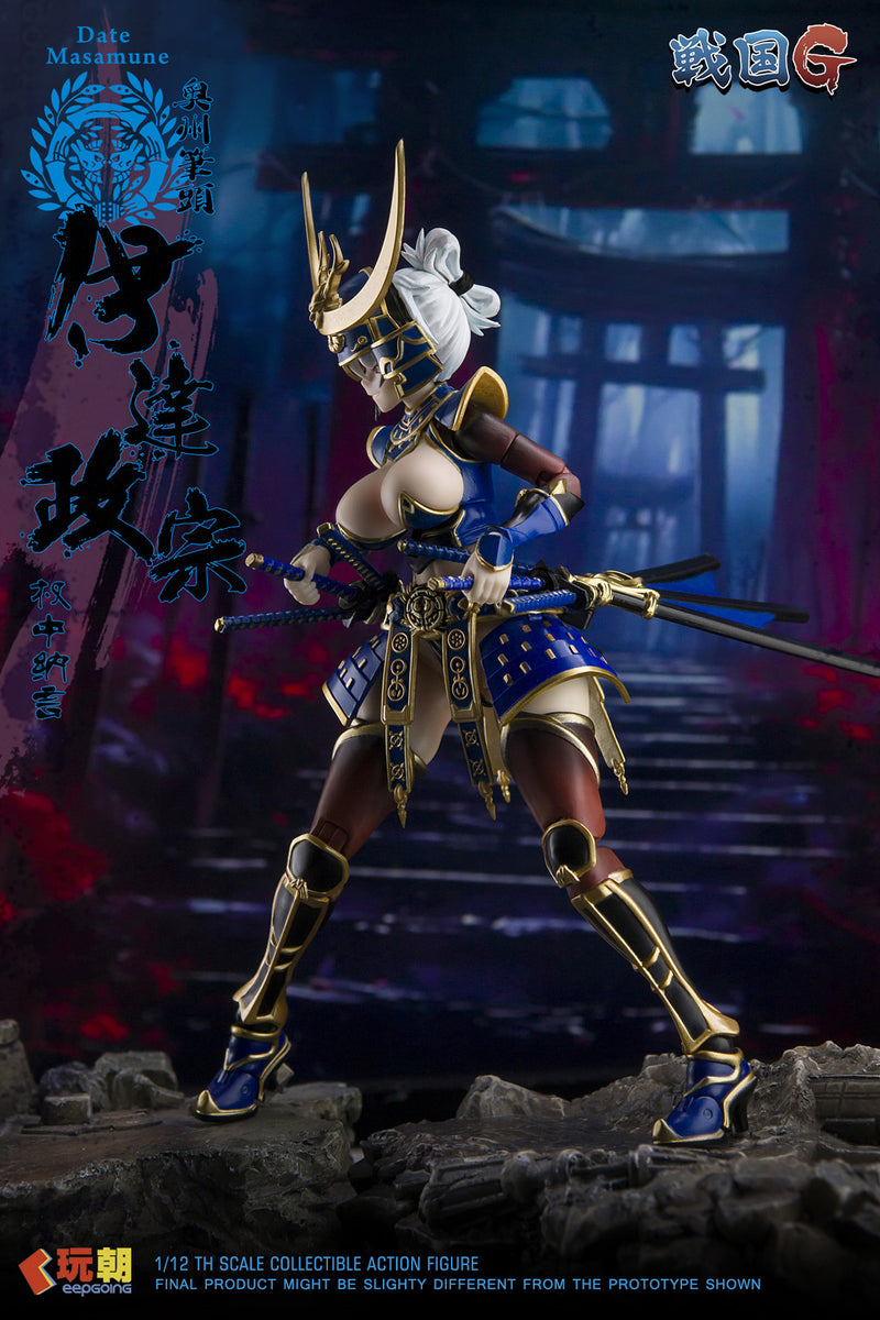 KEEPGOING Studio Sengoku G Series Masamune Date 1/12 Action Figure JAPAN