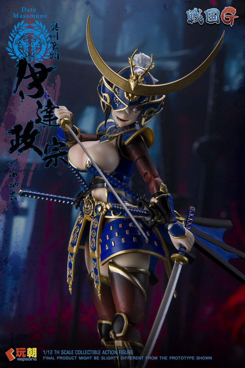 KEEPGOING Studio Sengoku G Series Masamune Date 1/12 Action Figure JAPAN