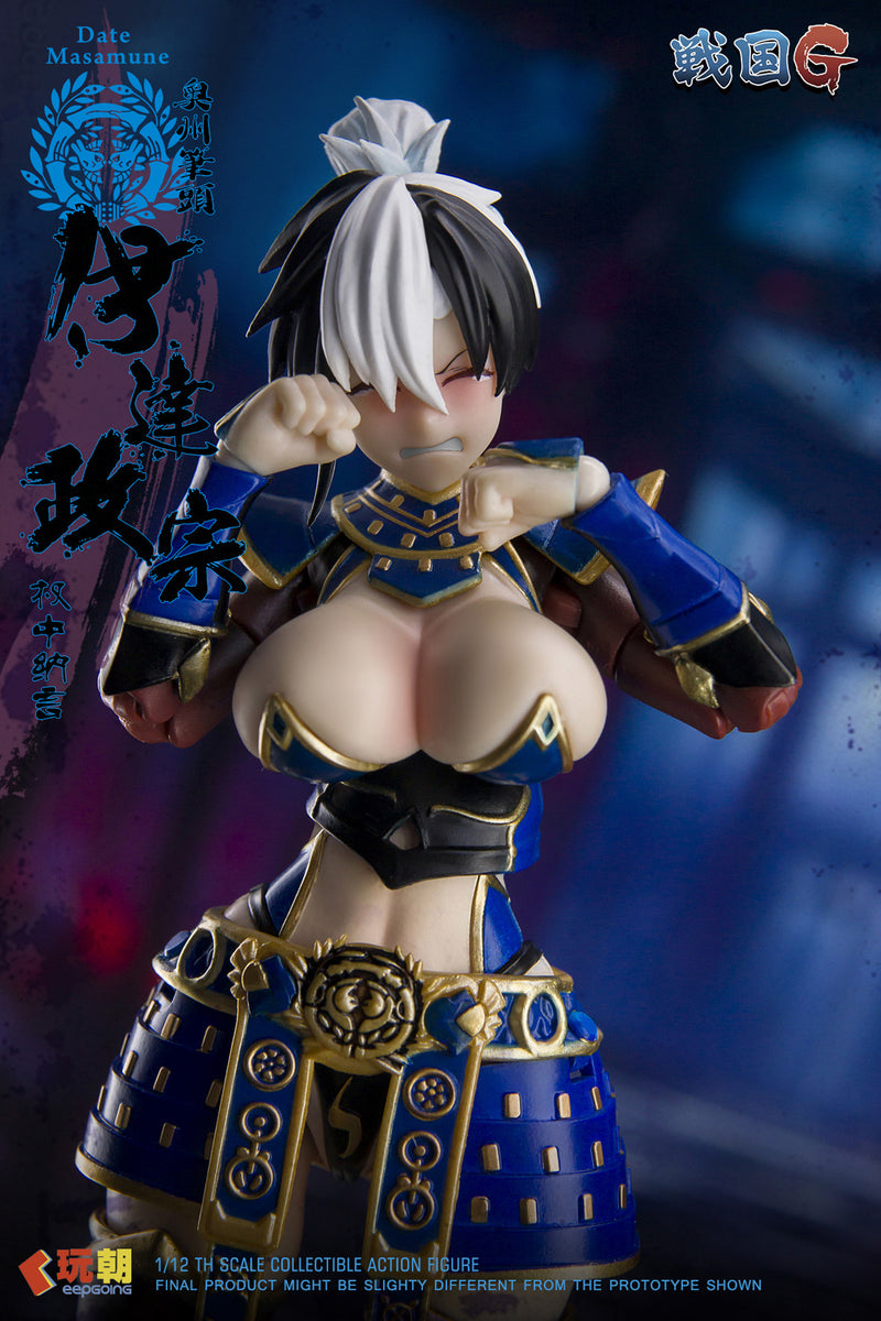 KEEPGOING Studio Sengoku G Series Masamune Date 1/12 Action Figure JAPAN
