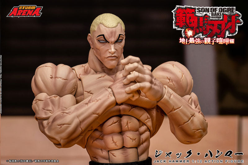 Storm Collectibles Storm Arena Baki Hanma Jack Hammer Action Figure JAPAN
