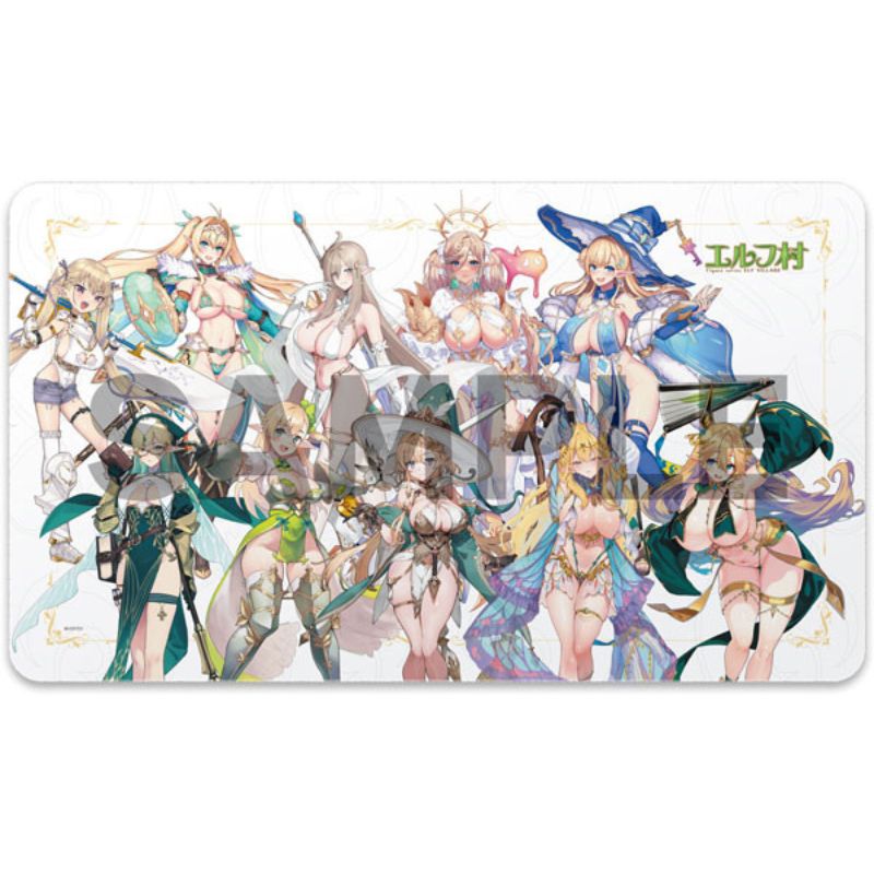 HobbyJAPAN Elf Village Rubber Desk Mat Vol.2 JAPAN OFFICIAL