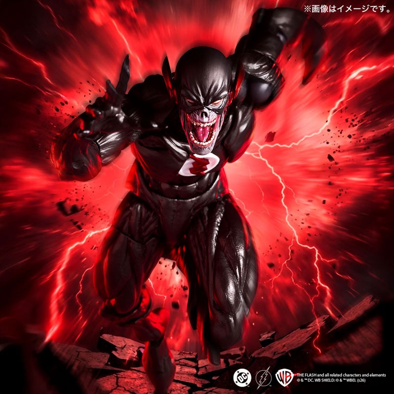 Kaiyodo Revoltech Amazing Yamaguchi Black Flash Action Figure JAPAN OFFICIAL