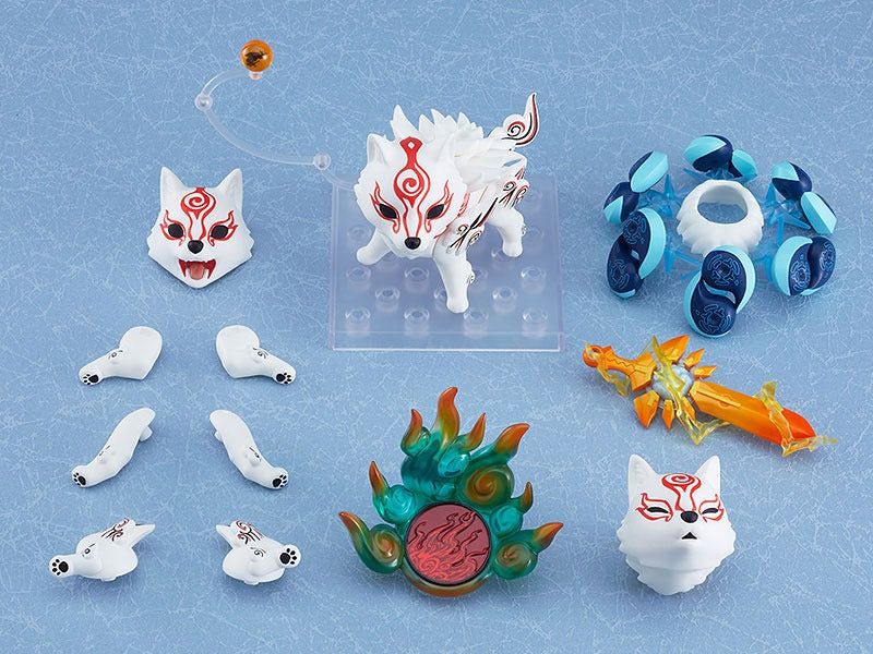 Max Factory Nendoroid Okami Shiranui DX Ver. Action Figure JAPAN OFFICIAL