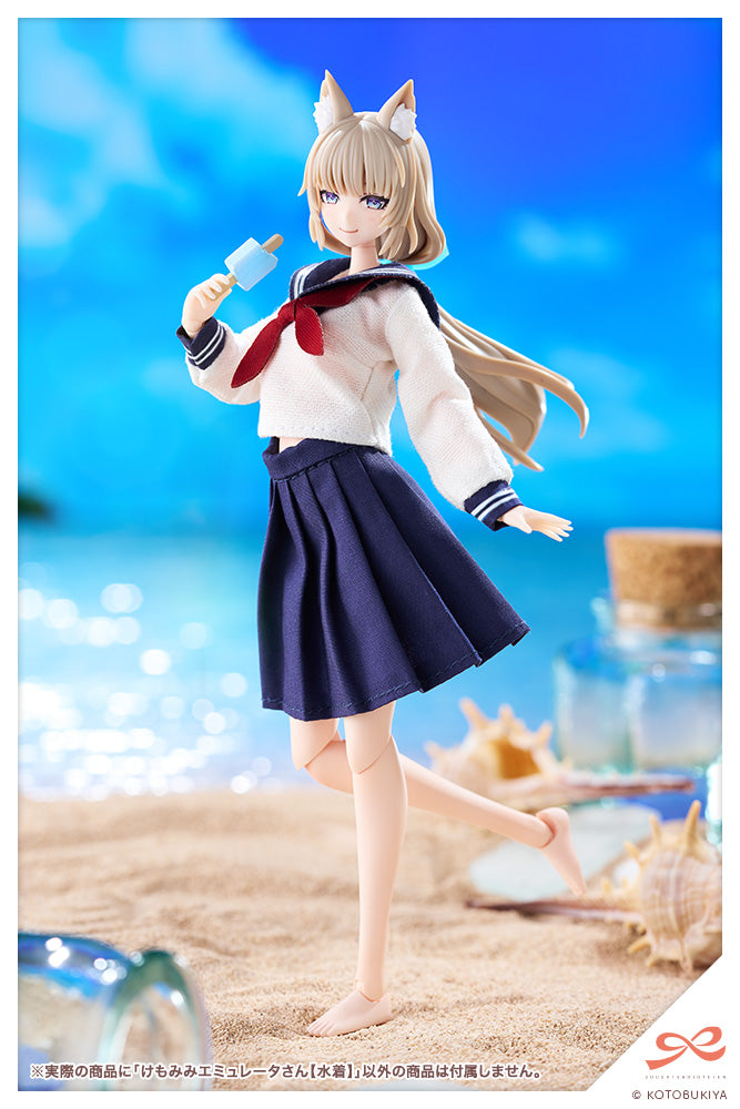 Kotobukiya Sousai Shojo Teien Animal Ears Emulator Swim Style 1/10 Model Kit