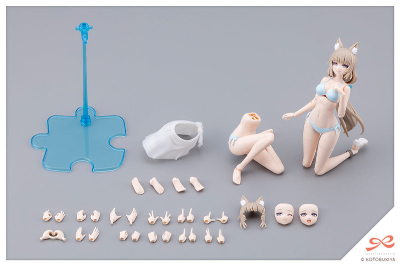 Kotobukiya Sousai Shojo Teien Animal Ears Emulator Swim Style 1/10 Model Kit