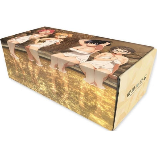 Curtain Damashii Ruri no Houseki Hot Spring New Illustration Storage Box JAPAN