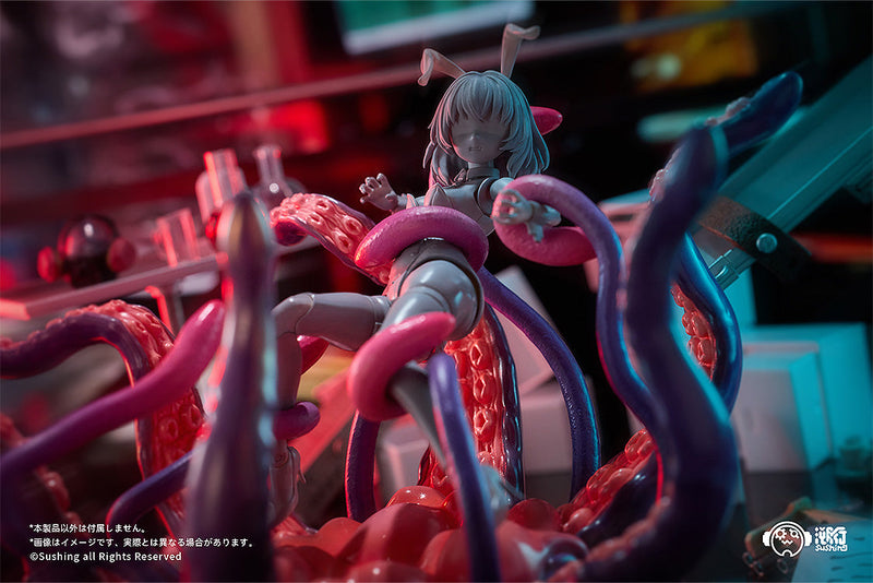 Sushing Articulated Base Series UBC-404 Adult Ver. & Larva Ver. Figure JAPAN