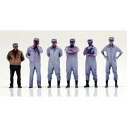 Genco Patlabor Shinohara Heavy Industry Employees Set of 6 1/60 Figure JAPAN