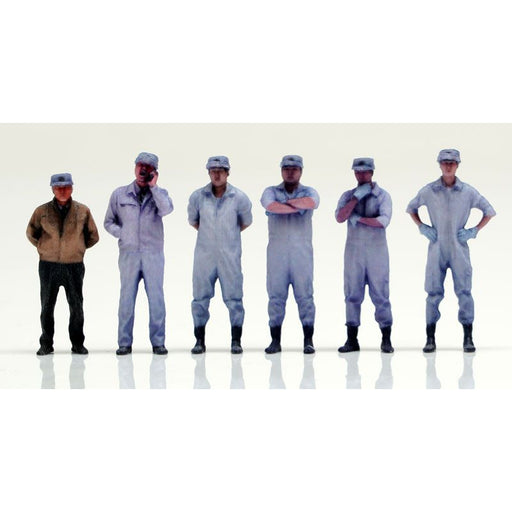 Genco Patlabor Shinohara Heavy Industry Employees Set of 6 1/60 Figure JAPAN