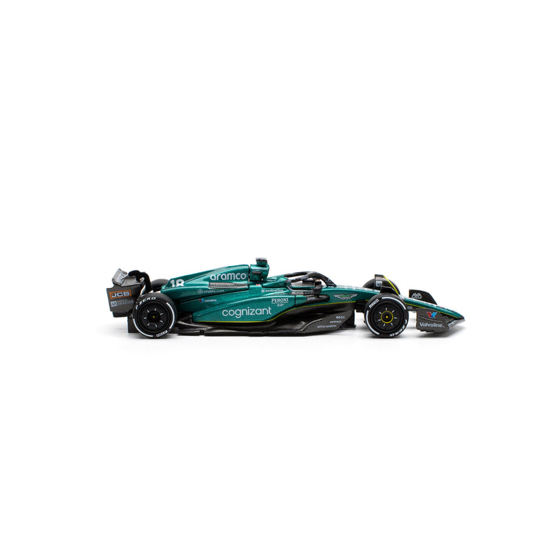 POPRACE Aston Martin AMR23 Lance Stroll 1/64 OFICIAL DE JAPÓN
